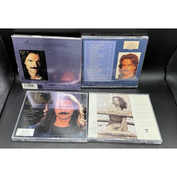 4 Vintage Music CDs By YANNI On The Mirror & More Excellent Condition! D - Picture 3 of 5